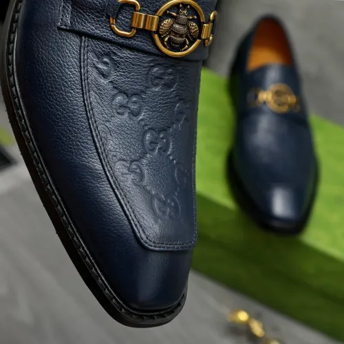 Replica Gucci Oxfords Shoes For Men #1391561 $88.00 USD for Wholesale