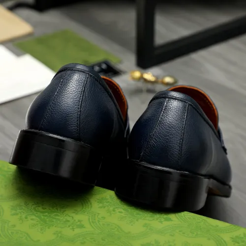 Replica Gucci Oxfords Shoes For Men #1391561 $88.00 USD for Wholesale