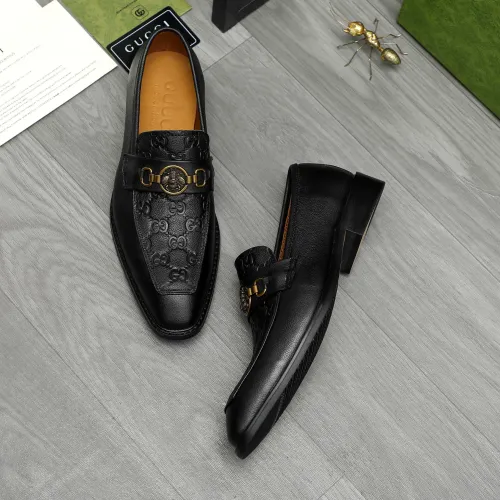 Replica Gucci Oxfords Shoes For Men #1391564 $88.00 USD for Wholesale