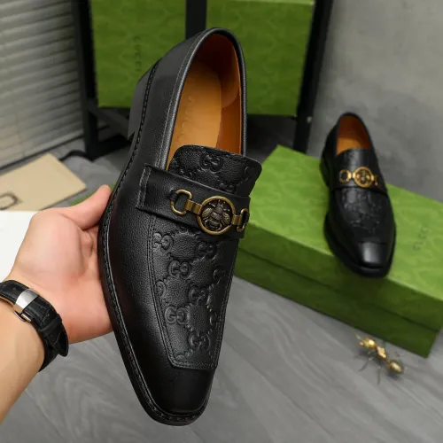 Replica Gucci Oxfords Shoes For Men #1391564 $88.00 USD for Wholesale
