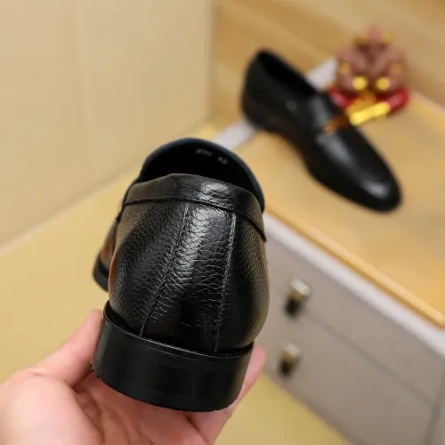 Replica Hermes Leather Shoes For Men #1391576 $85.00 USD for Wholesale