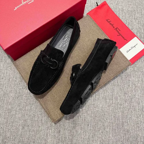 Salvatore Ferragamo Leather Shoes For Men #1391603 $82.00 USD, Wholesale Replica Salvatore Ferragamo Leather Shoes