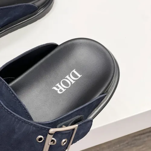 Replica Christian Dior Slippers For Men #1391639 $72.00 USD for Wholesale