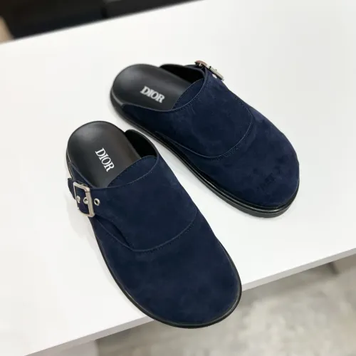 Replica Christian Dior Slippers For Men #1391639 $72.00 USD for Wholesale