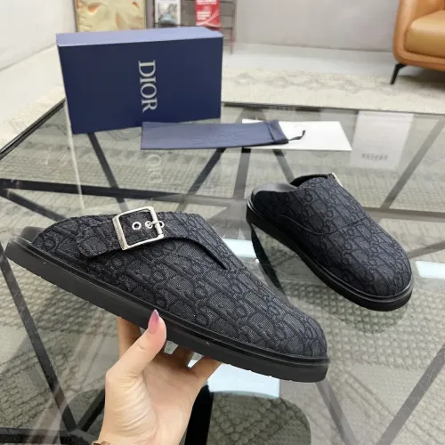 Replica Christian Dior Slippers For Men #1391643 $68.00 USD for Wholesale