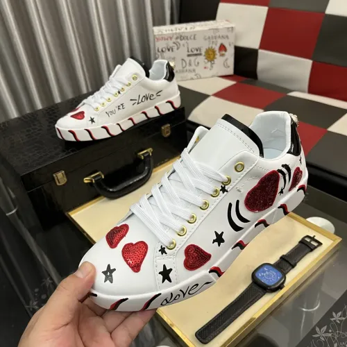 Dolce &amp; Gabbana D&amp;G Casual Shoes For Women #1391715 $88.00 USD, Wholesale Replica Dolce &amp; Gabbana D&amp;G Casual Shoes