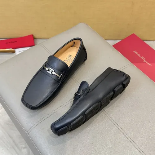 Salvatore Ferragamo Leather Shoes For Men #1391727 $96.00 USD, Wholesale Replica Salvatore Ferragamo Leather Shoes