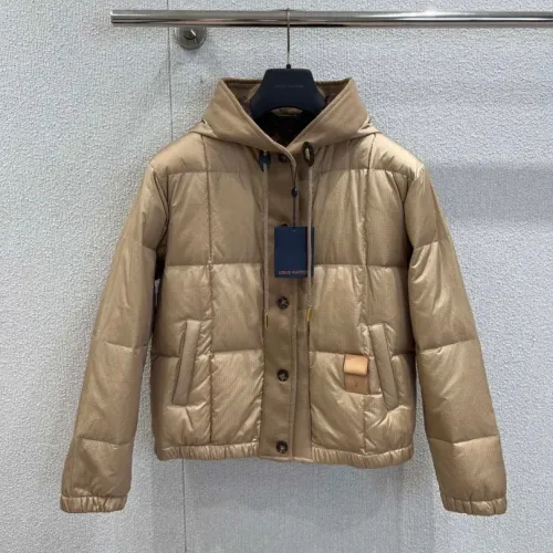 Louis Vuitton LV Down Feather Coat Long Sleeved For Women #1391738 $180.00 USD, Wholesale Replica Louis Vuitton LV Down Feather Coat