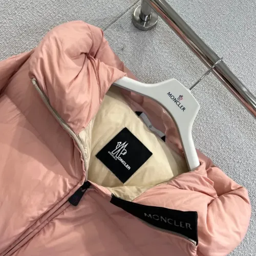 Replica Moncler Down Feather Coat Long Sleeved For Women #1391740 $290.91 USD for Wholesale