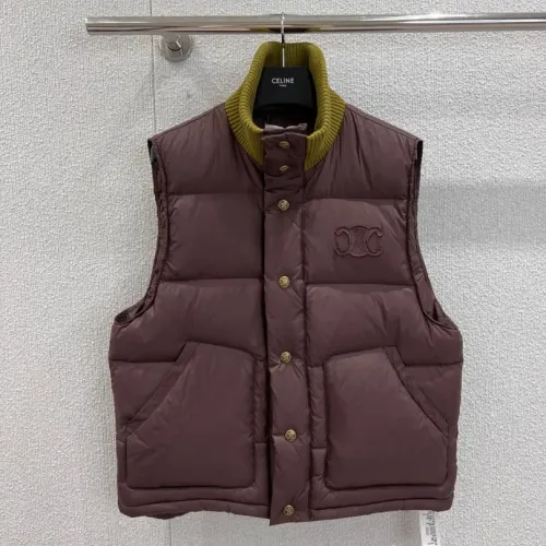 Celine Down Feather Coat Sleeveless For Women #1391744 $140.00 USD, Wholesale Replica Celine Down Feather Coat