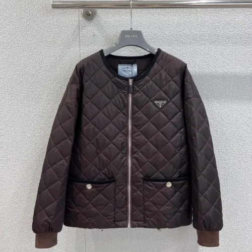 Prada Jackets Long Sleeved For Women #1391760 $125.00 USD, Wholesale Replica Prada Jackets