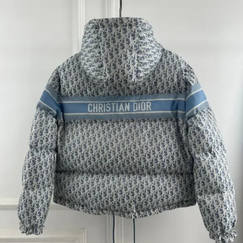 Replica Christian Dior Down Feather Coat Long Sleeved For Women #1391787 $145.00 USD for Wholesale