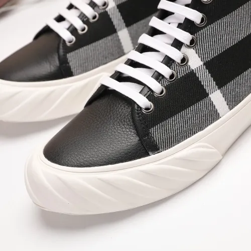 Replica Burberry High Tops Shoes For Men #1391796 $76.00 USD for Wholesale