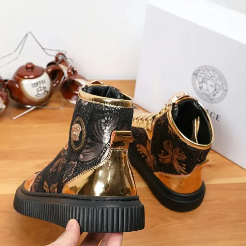 Replica Versace High Tops Shoes For Men #1391804 $76.00 USD for Wholesale