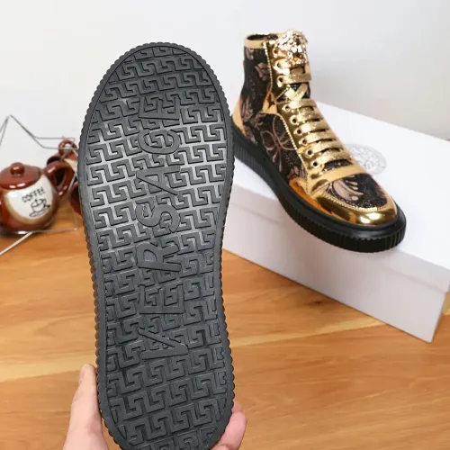 Replica Versace High Tops Shoes For Men #1391804 $76.00 USD for Wholesale