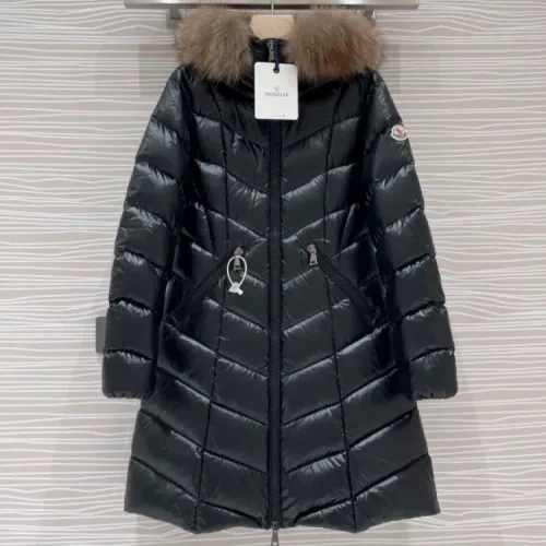 Moncler Down Feather Coat Long Sleeved For Women #1391813 $277.69 USD, Wholesale Replica Moncler Down Feather Coat