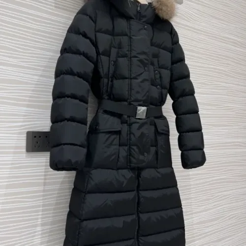Replica Moncler Down Feather Coat Long Sleeved For Women #1391814 $287.60 USD for Wholesale