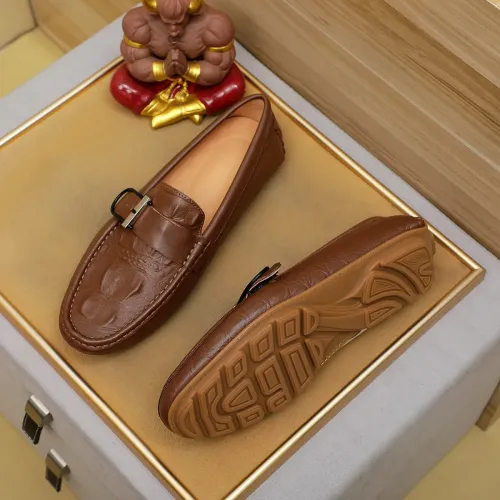 Replica Hermes Leather Shoes For Men #1391864 $72.00 USD for Wholesale