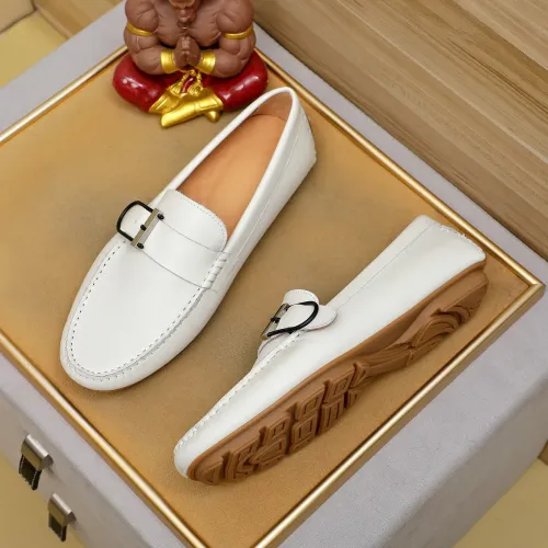 Replica Hermes Leather Shoes For Men #1391869 $72.00 USD for Wholesale