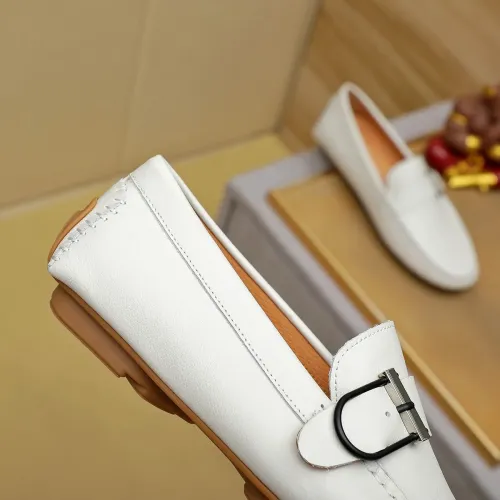 Replica Hermes Leather Shoes For Men #1391869 $72.00 USD for Wholesale