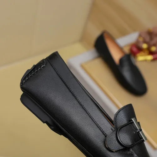 Replica Hermes Leather Shoes For Men #1391871 $72.00 USD for Wholesale