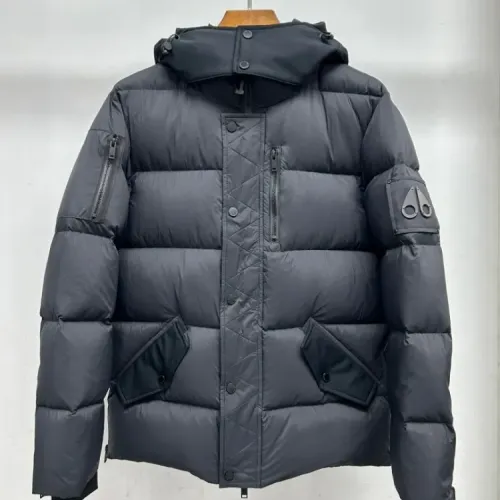 Moose Knuckles Down Feather Coat Long Sleeved For Men #1391887 $205.00 USD, Wholesale Replica Moose Knuckles Down Feather Coat