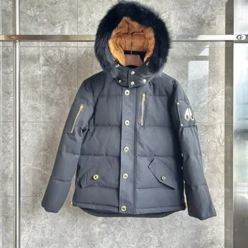 Moose Knuckles Down Feather Coat Long Sleeved For Men #1391893 $180.00 USD, Wholesale Replica Moose Knuckles Down Feather Coat