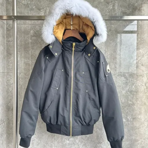 Moose Knuckles Down Feather Coat Long Sleeved For Men #1391895 $172.00 USD, Wholesale Replica Moose Knuckles Down Feather Coat