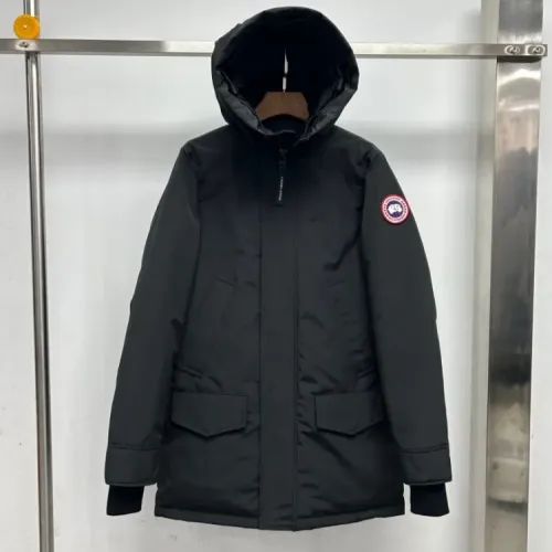 Canada Goose Down Feather Coat Long Sleeved For Unisex #1391902 $205.00 USD, Wholesale Replica Canada Goose Down Feather Coat