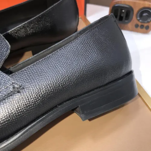 Replica Hermes Leather Shoes For Men #1391924 $98.00 USD for Wholesale