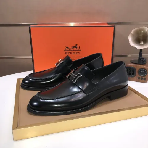 Hermes Leather Shoes For Men #1391937 $98.00 USD, Wholesale Replica Hermes Leather Shoes