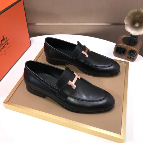 Hermes Leather Shoes For Men #1391950 $98.00 USD, Wholesale Replica Hermes Leather Shoes