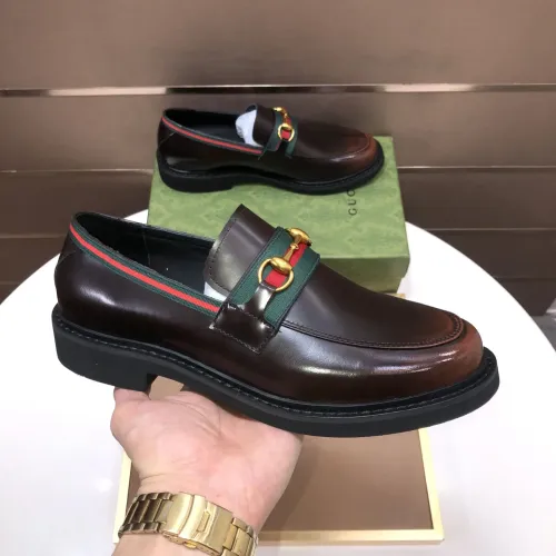 Replica Gucci Oxfords Shoes For Men #1391962 $100.00 USD for Wholesale