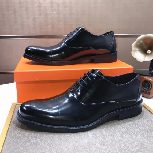Replica Hermes Leather Shoes For Men #1391964 $88.00 USD for Wholesale
