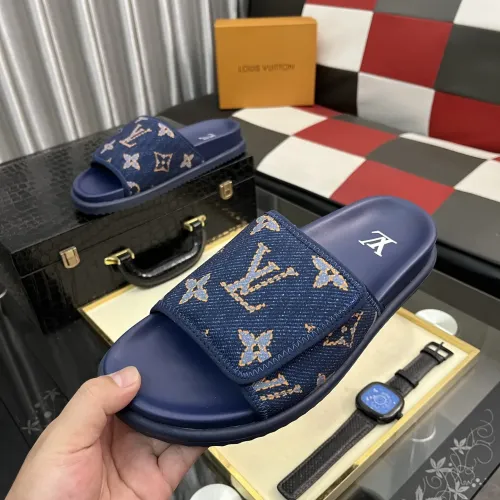 Replica Louis Vuitton Slippers For Men #1392034 $64.00 USD for Wholesale