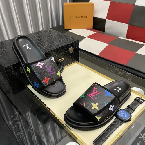 Louis Vuitton Slippers For Men #1392037 $64.00 USD, Wholesale Replica Louis Vuitton Slippers