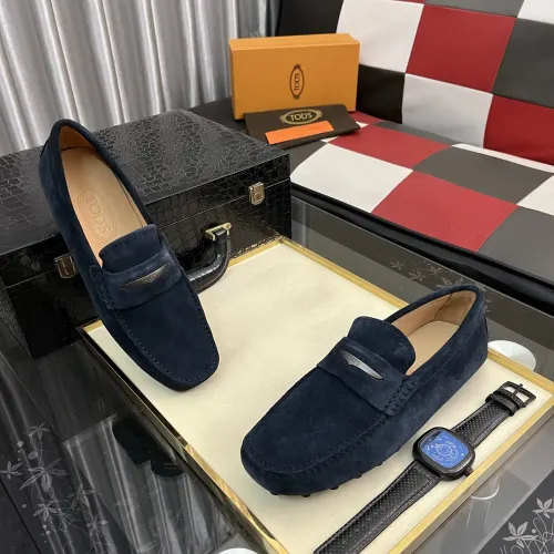 Replica TOD'S Oxfords Shoes For Men #1392057 $88.00 USD for Wholesale