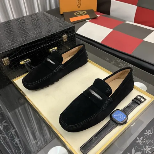 Replica TOD'S Oxfords Shoes For Men #1392058 $88.00 USD for Wholesale