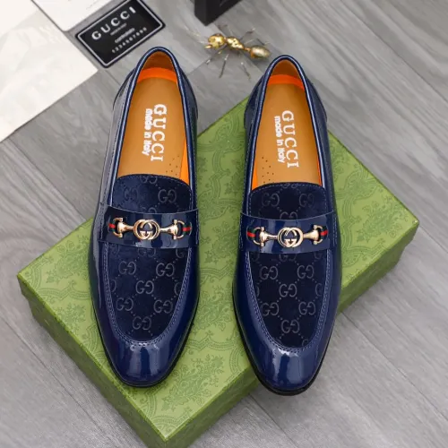 Replica Gucci Oxfords Shoes For Men #1392115 $92.00 USD for Wholesale