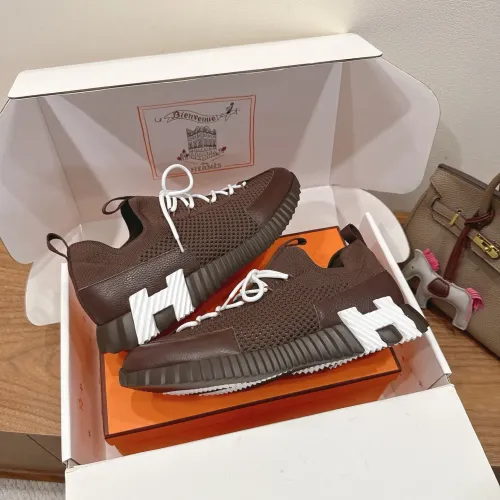 Replica Hermes Casual Shoes For Men #1392154 $125.00 USD for Wholesale