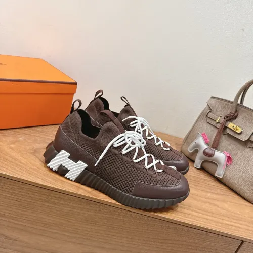 Replica Hermes Casual Shoes For Women #1392158 $125.00 USD for Wholesale
