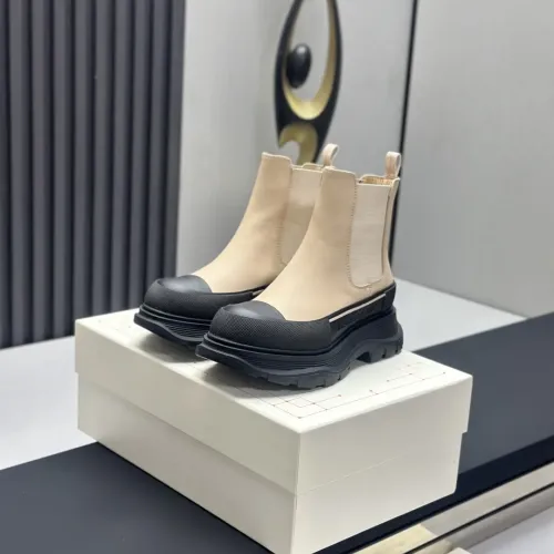 Replica Alexander McQueen Boots For Women #1392212 $128.00 USD for Wholesale