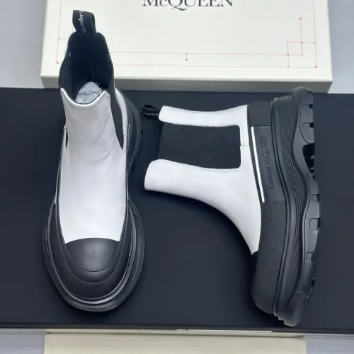 Replica Alexander McQueen Boots For Men #1392213 $128.00 USD for Wholesale