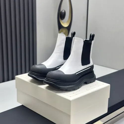 Replica Alexander McQueen Boots For Women #1392214 $128.00 USD for Wholesale