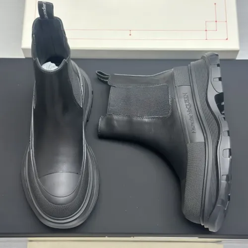 Replica Alexander McQueen Boots For Men #1392217 $128.00 USD for Wholesale