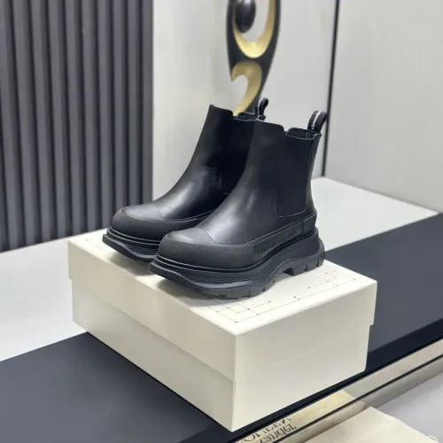 Replica Alexander McQueen Boots For Women #1392218 $128.00 USD for Wholesale