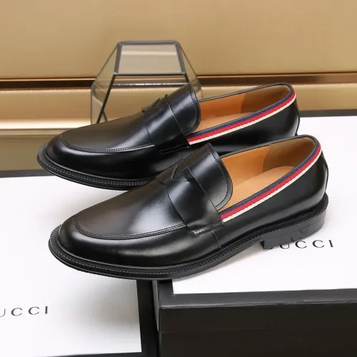 Replica Gucci Oxfords Shoes For Men #1392284 $98.00 USD for Wholesale