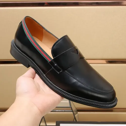 Replica Gucci Oxfords Shoes For Men #1392285 $98.00 USD for Wholesale