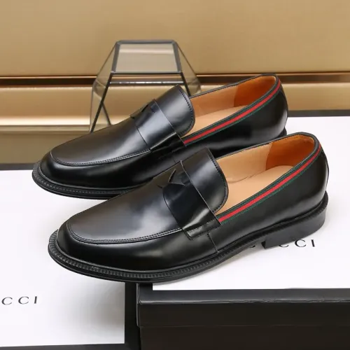 Replica Gucci Oxfords Shoes For Men #1392285 $98.00 USD for Wholesale