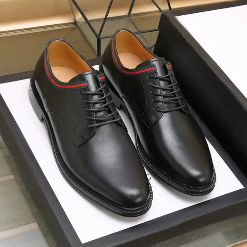 Replica Gucci Oxfords Shoes For Men #1392288 $98.00 USD for Wholesale